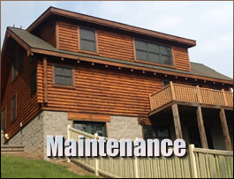  Clarke County, Virginia Log Home Maintenance