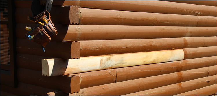 Log Home Damage Repair  Clarke County, Virginia