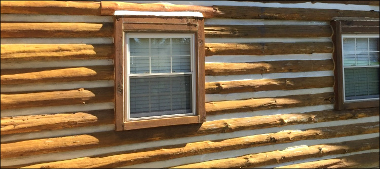 Log Home Whole Log Replacement  Clarke County, Virginia